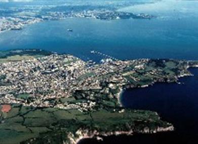 Berry Head from the air